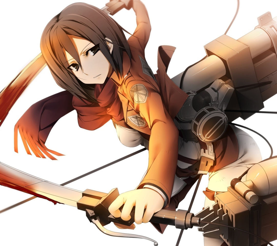 Das Mikasa Ackerman Wallpaper 1080x960