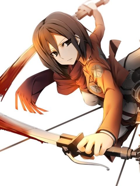 Mikasa Ackerman screenshot #1 480x640