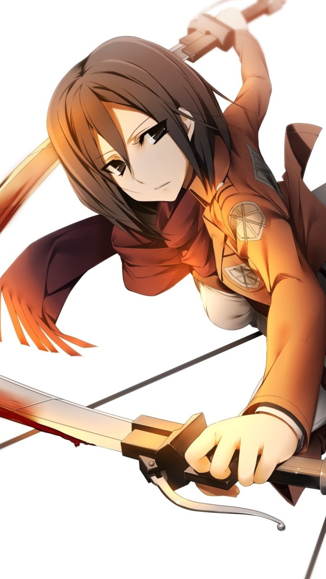 Mikasa Ackerman wallpaper 640x1136
