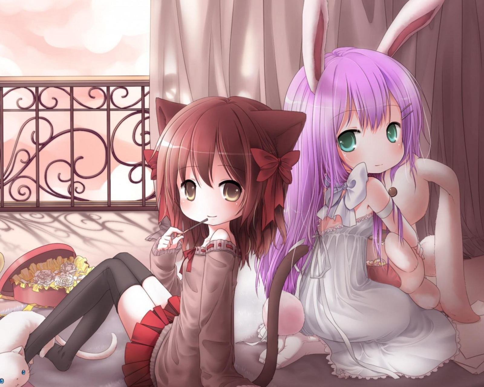 Обои Bunny Love 1600x1280