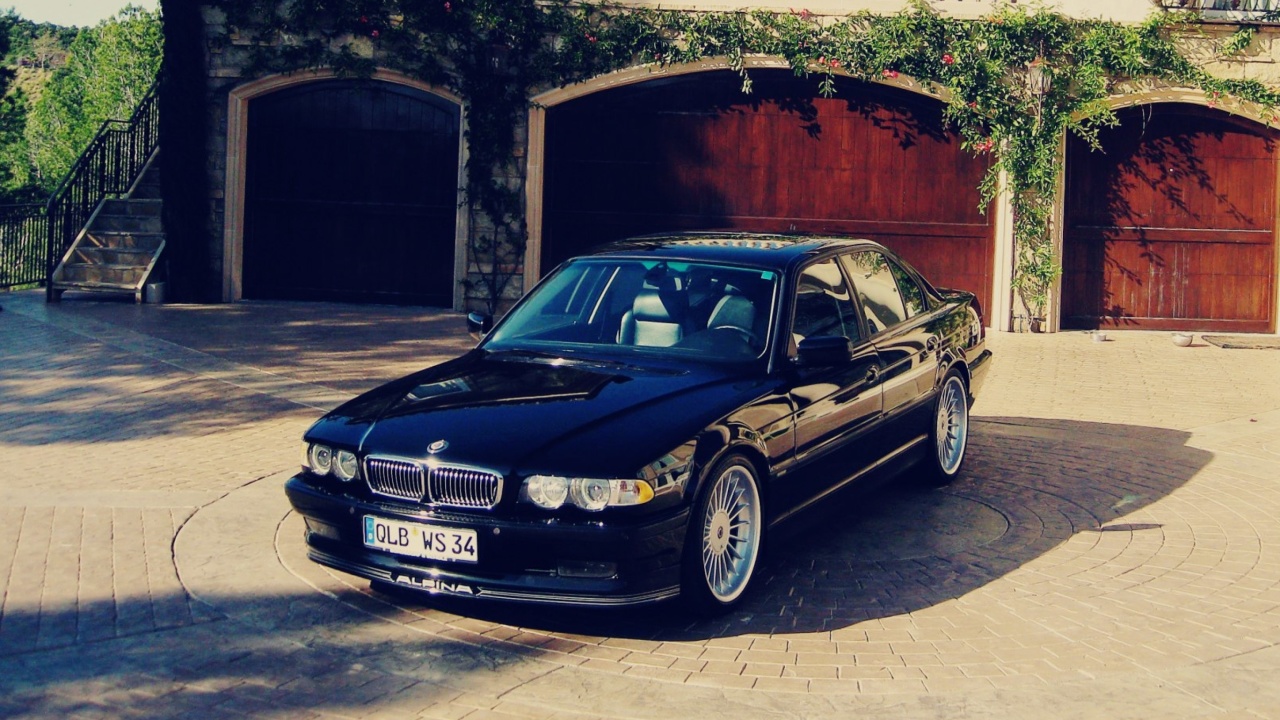 Fondo de pantalla BMW 7 Series E38 1280x720