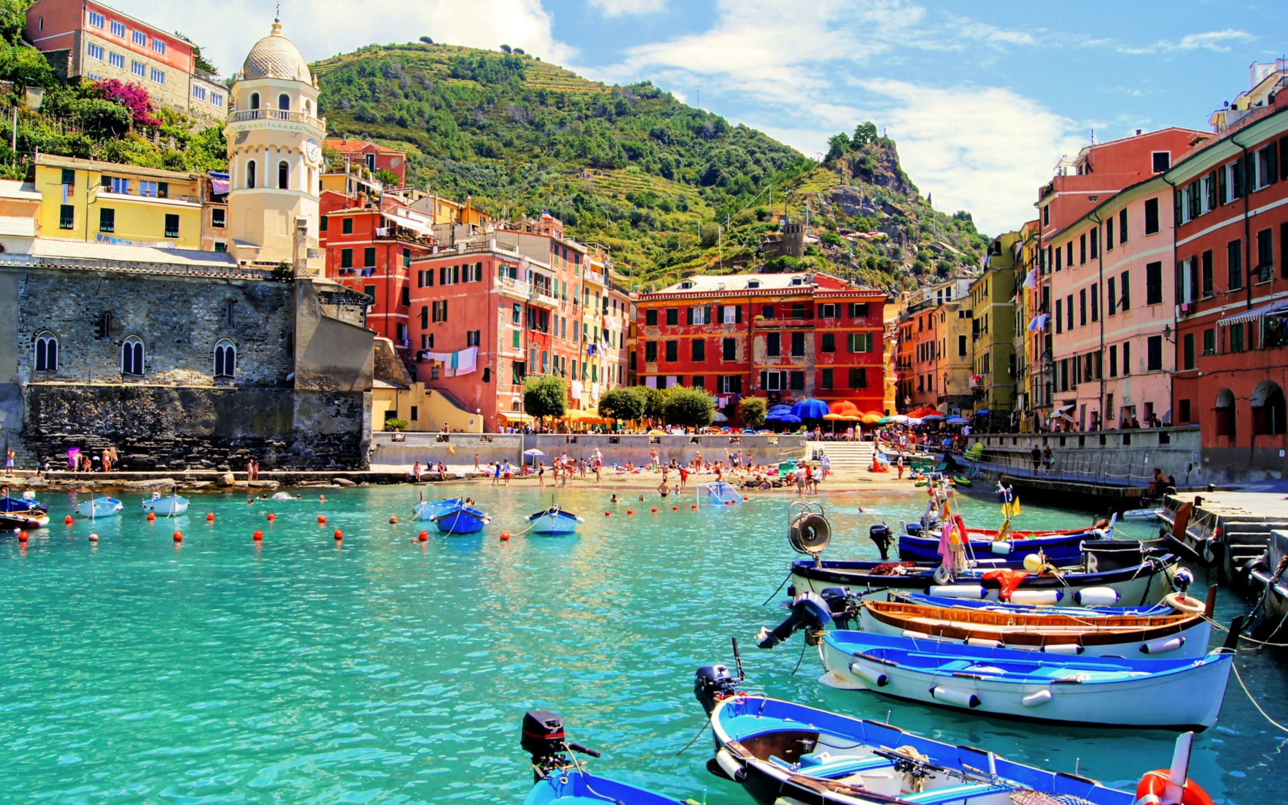 Fondo de pantalla Vernazza, Italy 2560x1600