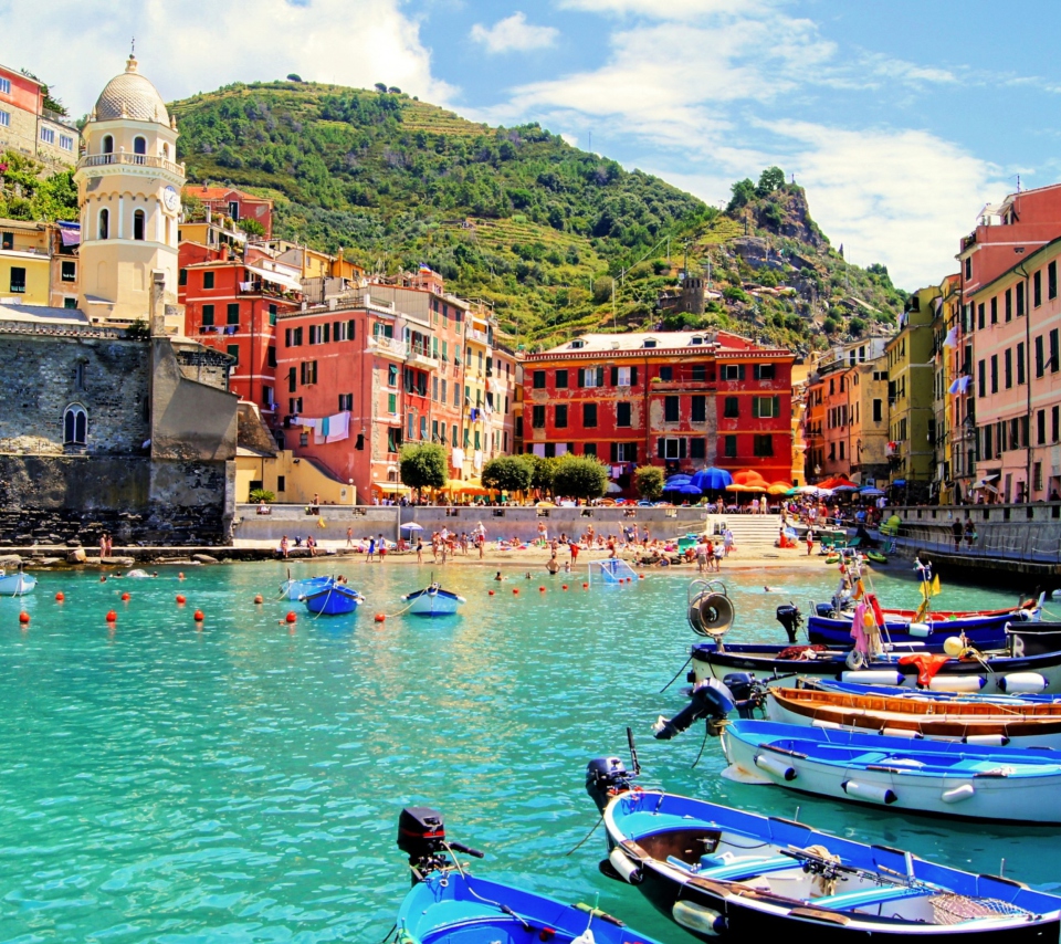 Das Vernazza, Italy Wallpaper 960x854