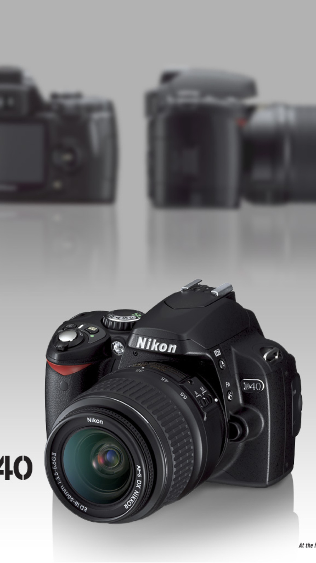 Nikon D40 wallpaper 1080x1920