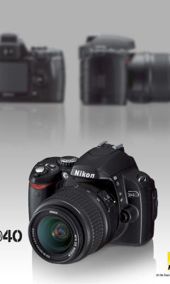 Das Nikon D40 Wallpaper 240x400