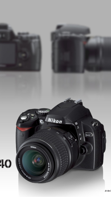 Fondo de pantalla Nikon D40 360x640