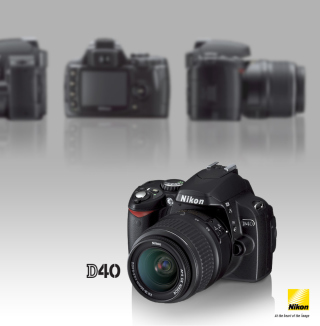 Kostenloses Nikon D40 Wallpaper für 208x208