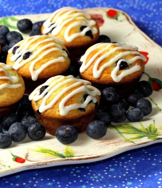Blueberry Muffins - Obrázkek zdarma pro Nokia X2-02