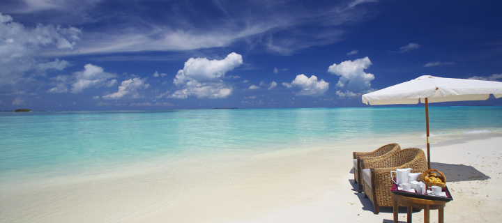 Maldives Luxury all-inclusive Resort screenshot #1 720x320