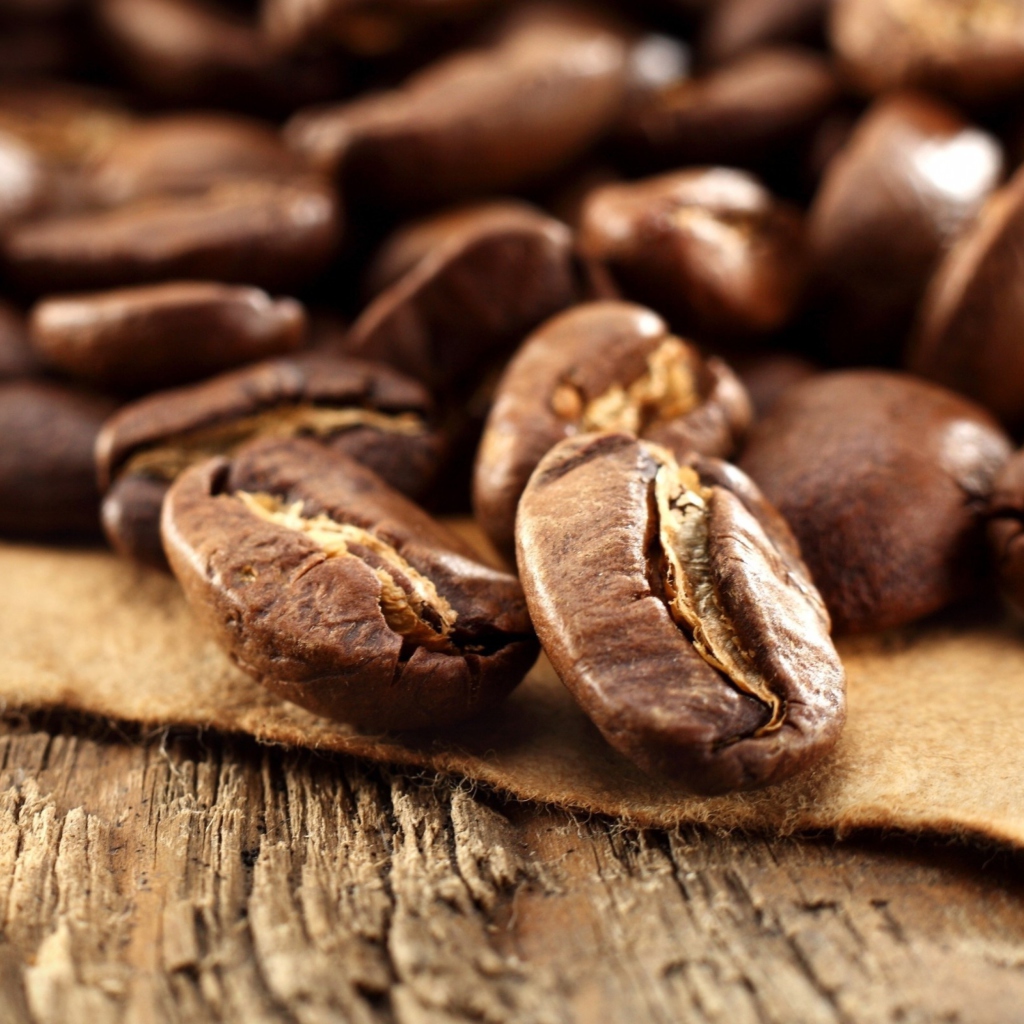 Roasted Coffee Beans wallpaper 1024x1024