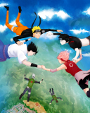 Das Naruto Scene Wallpaper 128x160