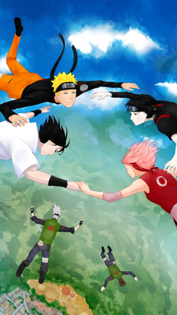 Screenshot №1 pro téma Naruto Scene 360x640