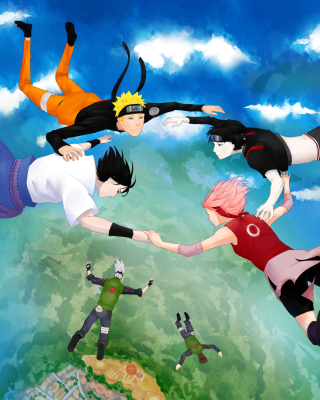 Naruto Scene papel de parede para celular para Nokia C1-00