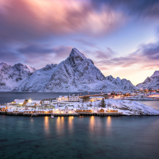 Free Lofoten Islands Picture for HP TouchPad