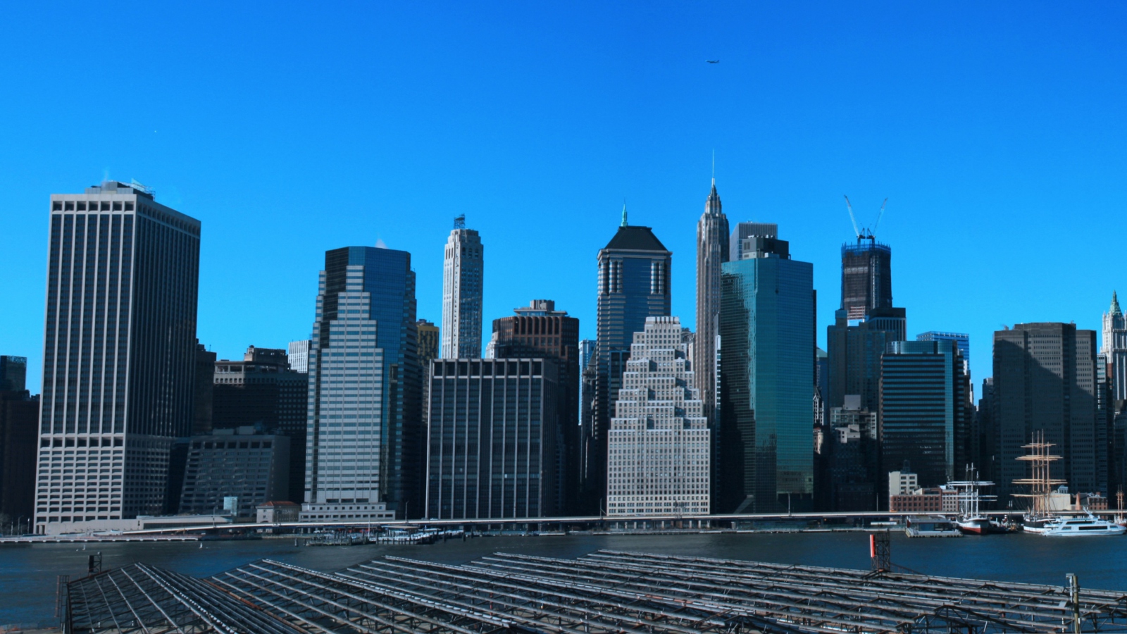 Sfondi Manhattan Panoramic 1600x900