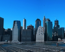 Das Manhattan Panoramic Wallpaper 220x176