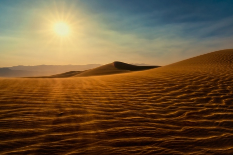 Das Desert Sun Wallpaper 480x320