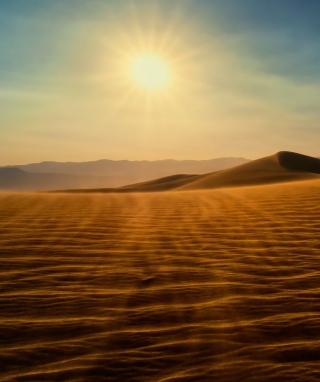 Desert Sun Background for Nokia Asha 310