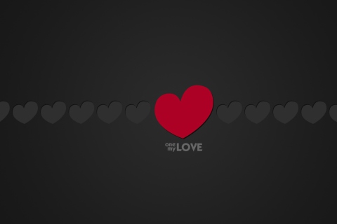 Das One My Love Wallpaper 480x320