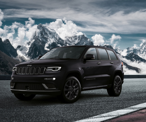 Das Jeep Grand Cherokee S 2018 Wallpaper 480x400