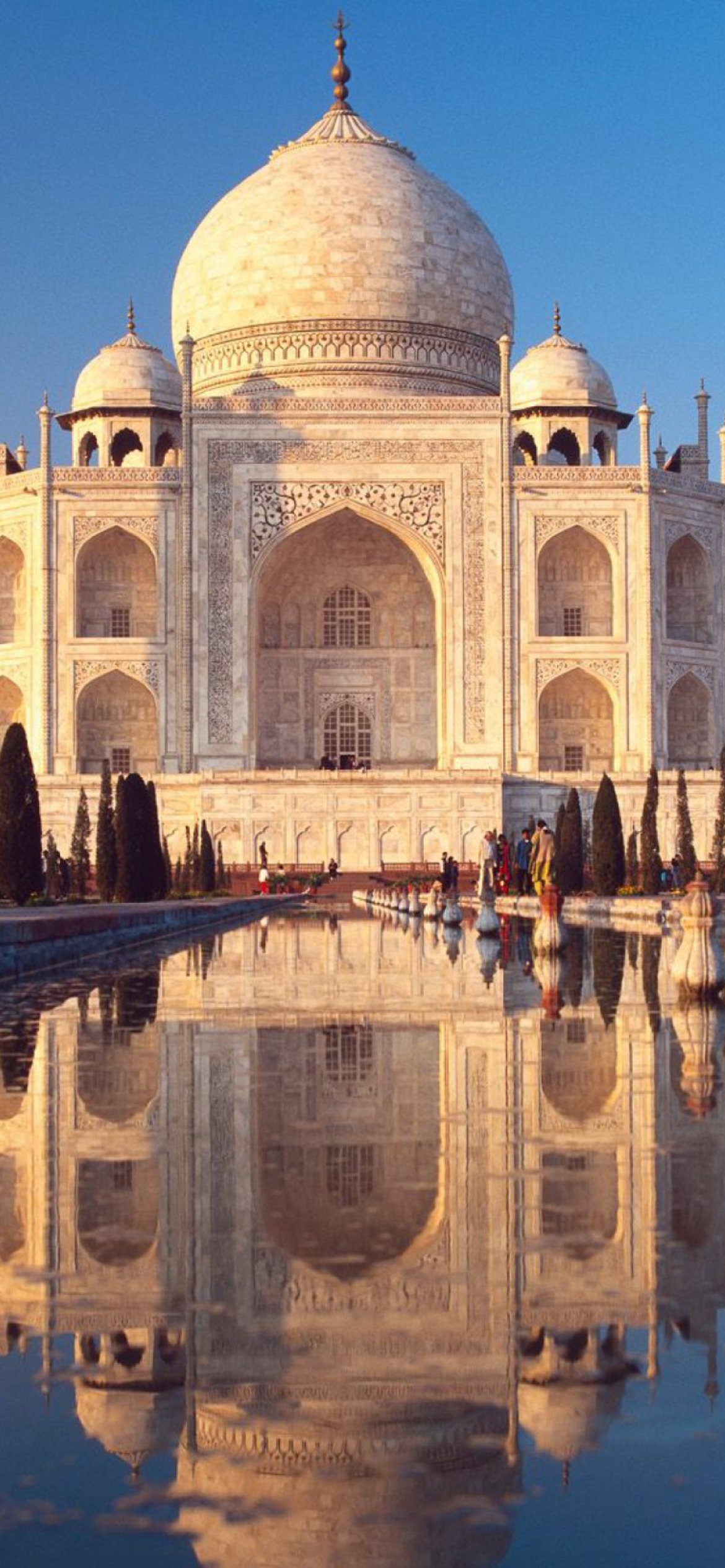 Sfondi Taj Mahal - Agra India 1170x2532