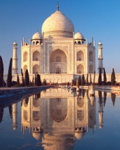 Taj Mahal - Agra India wallpaper 176x220
