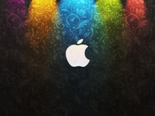 Das Apple Logo Wallpaper 320x240