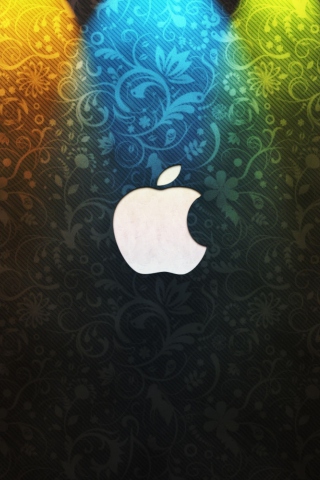 Das Apple Logo Wallpaper 320x480