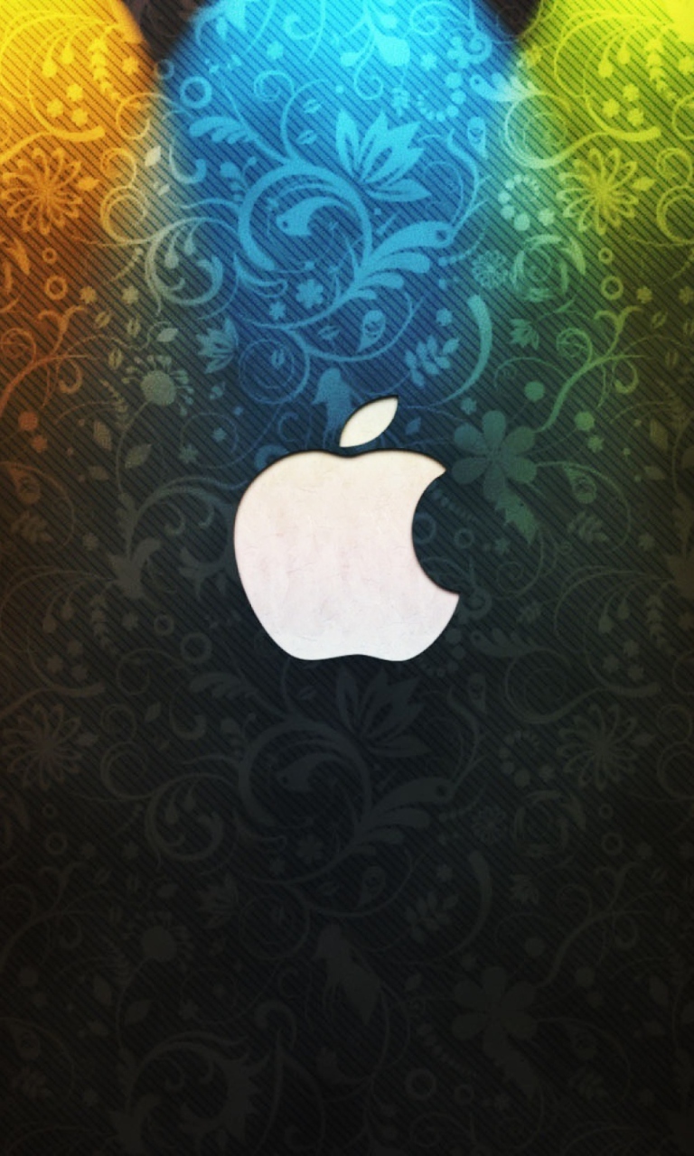Apple Logo wallpaper 768x1280