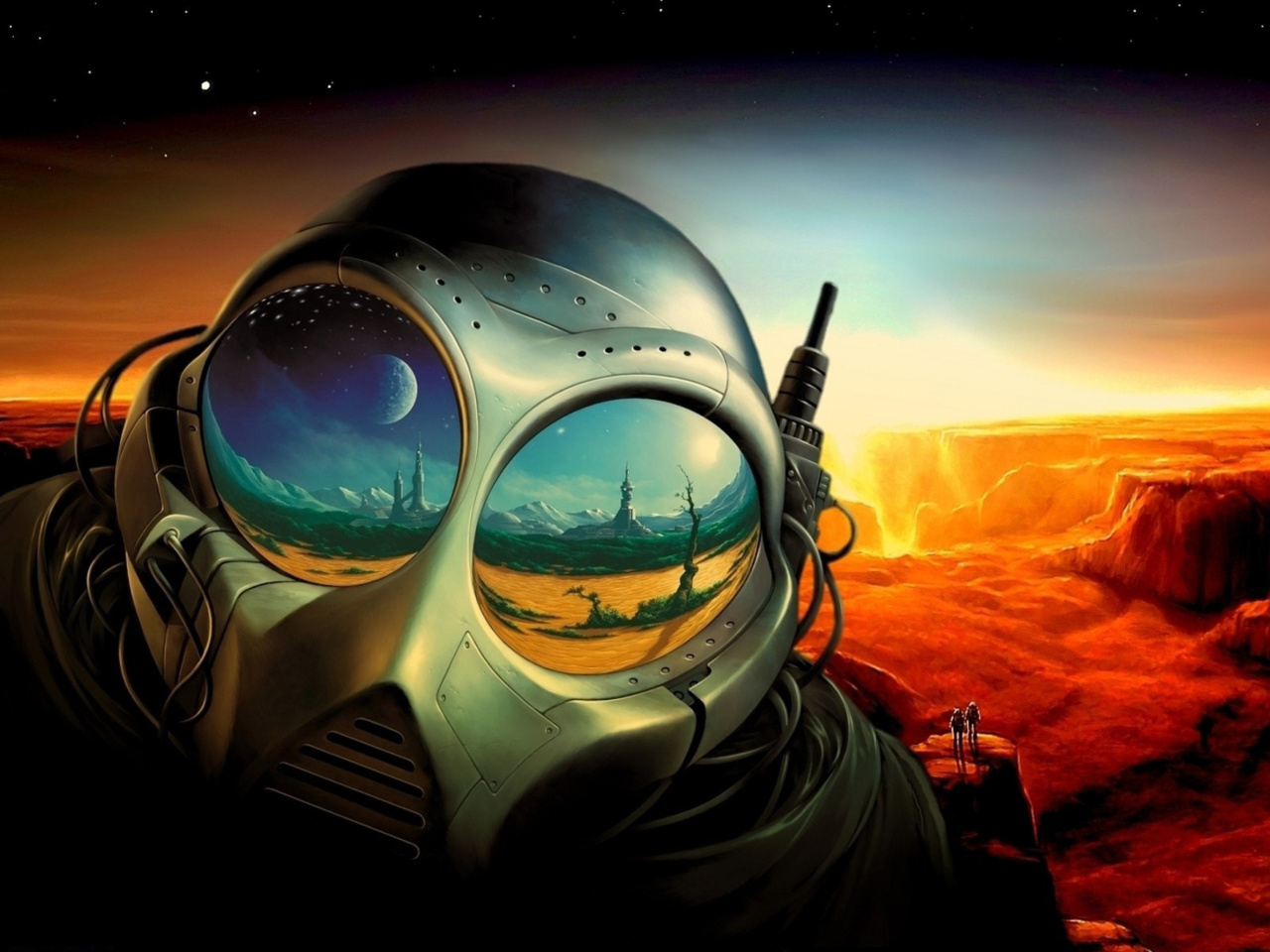 Das Sci Fi Apocalypse Fiction Wallpaper 1280x960