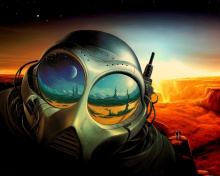 Das Sci Fi Apocalypse Fiction Wallpaper 220x176