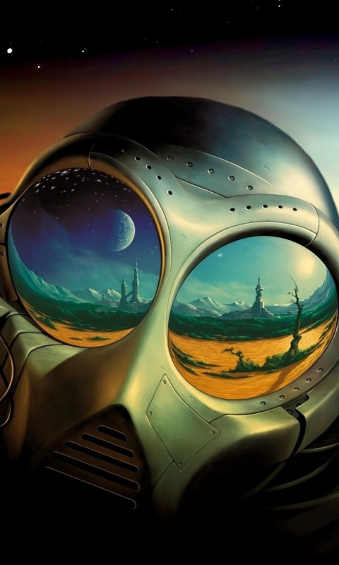 Sci Fi Apocalypse Fiction wallpaper 480x800