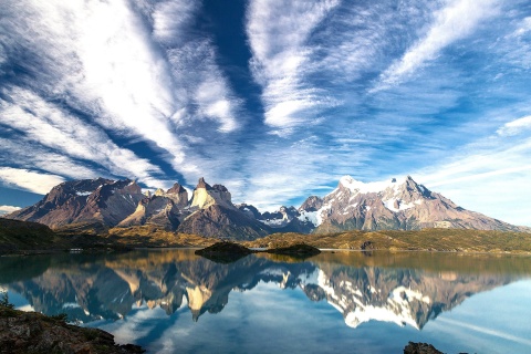 Das Chilean Patagonia Wallpaper 480x320