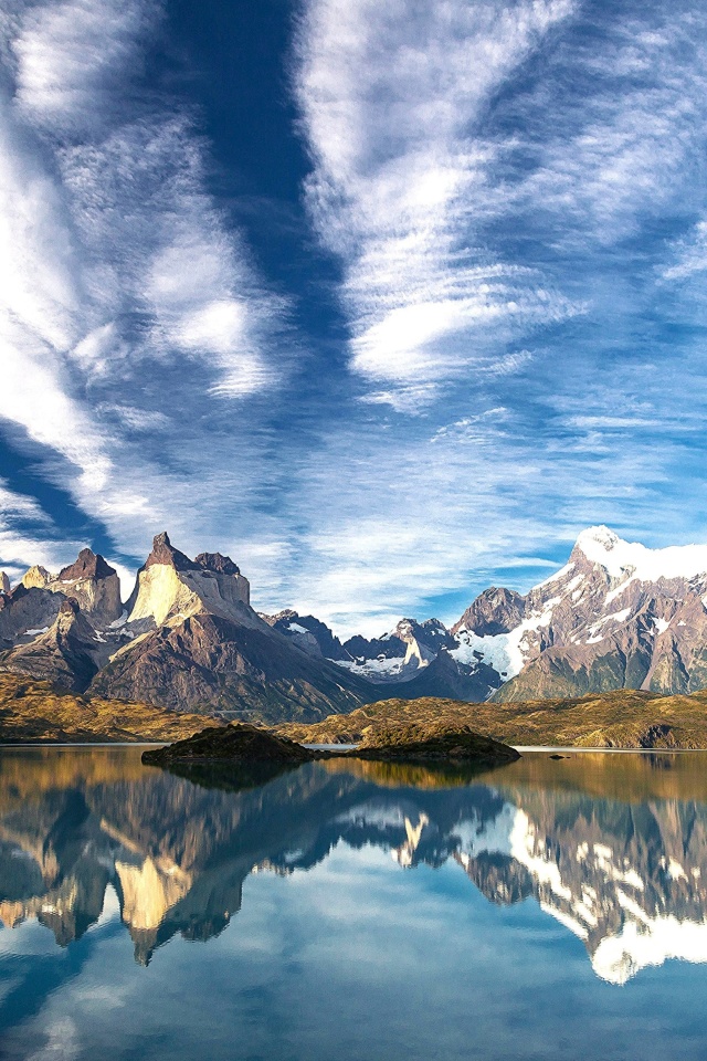 Chilean Patagonia wallpaper 640x960