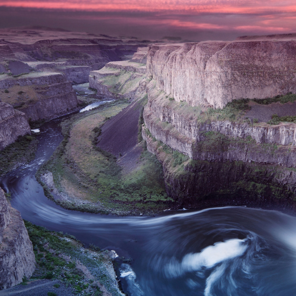 Screenshot №1 pro téma Palouse Falls Park in Washington 1024x1024