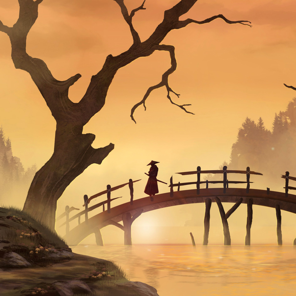 Samurai on Bridge screenshot #1 1024x1024
