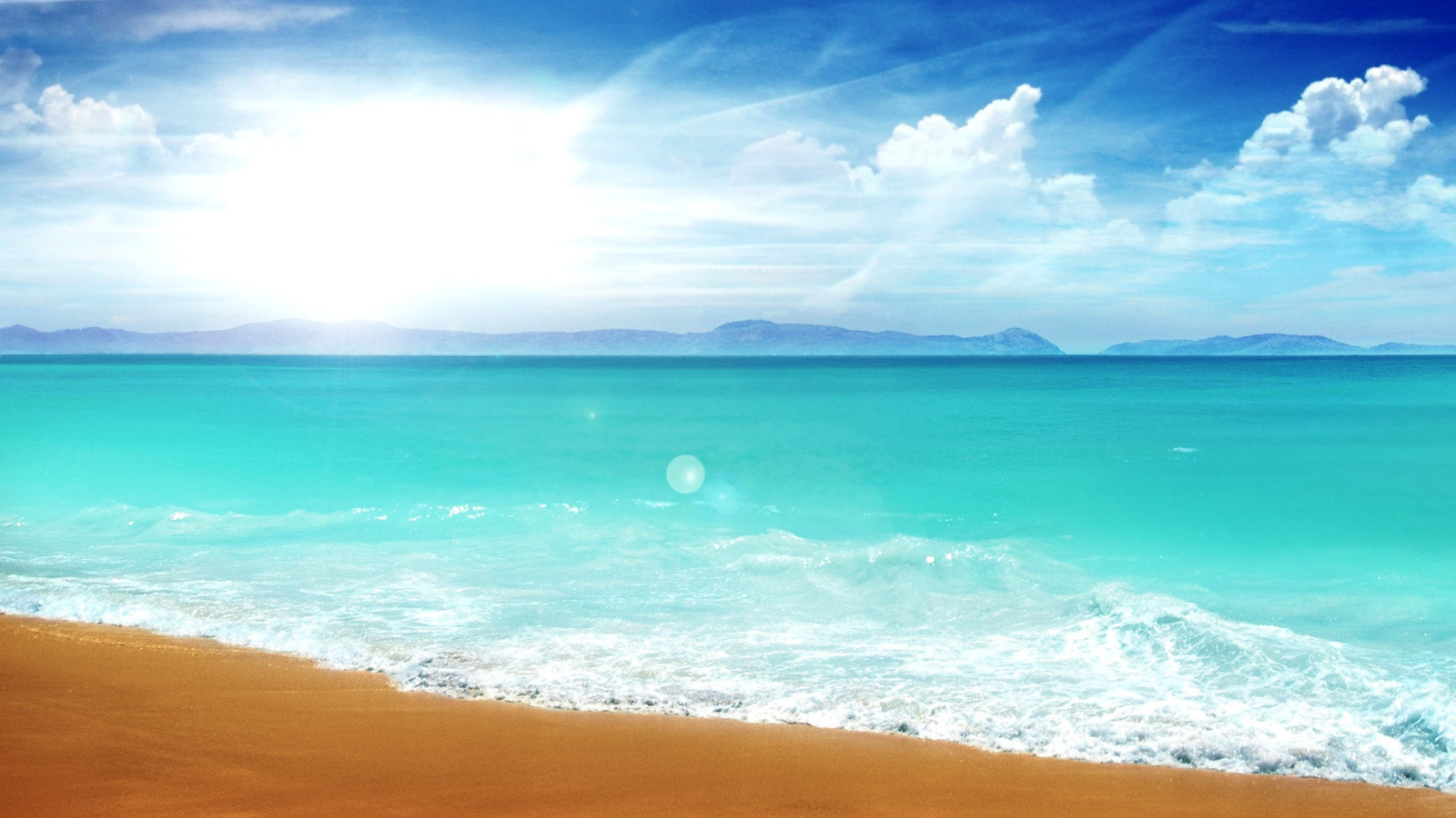 Screenshot №1 pro téma Bahamas Beach 1600x900