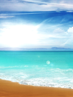 Bahamas Beach screenshot #1 240x320