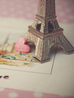 Paris Je T'aime wallpaper 240x320