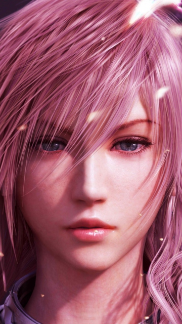 Fondo de pantalla Lightning Final Fantasy 360x640