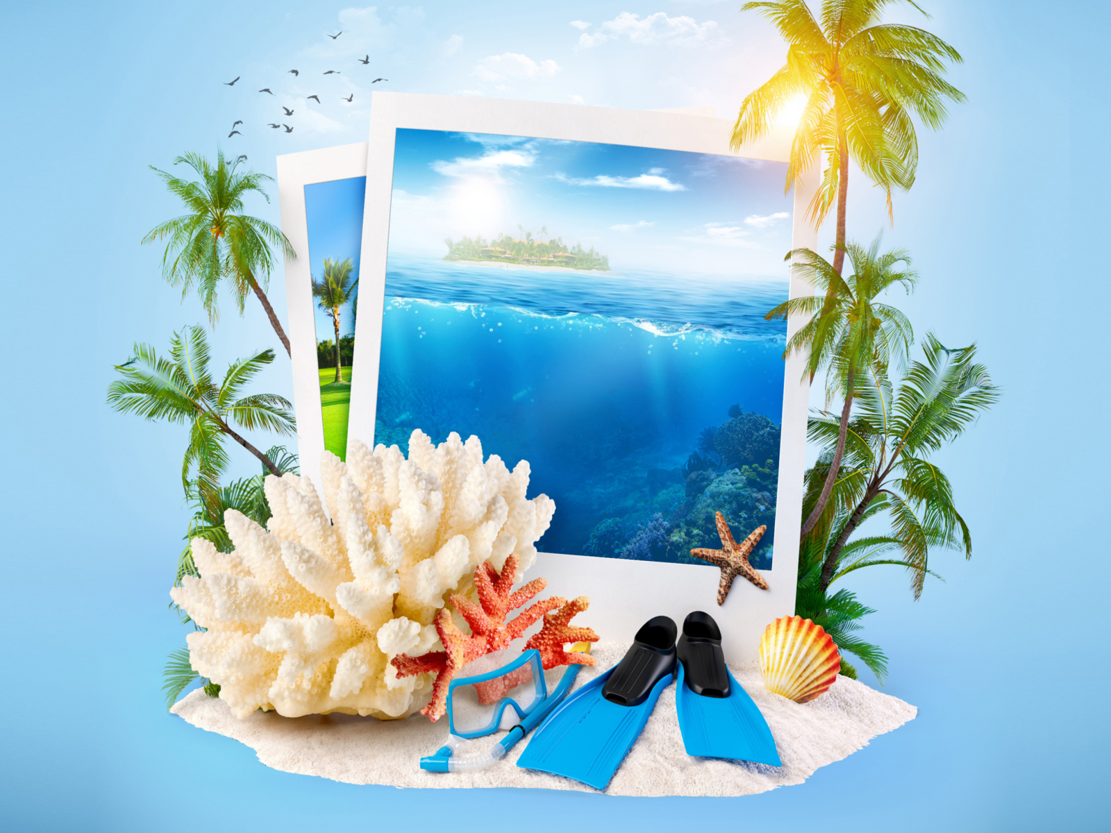 Das Summer Time Photo Wallpaper 1600x1200