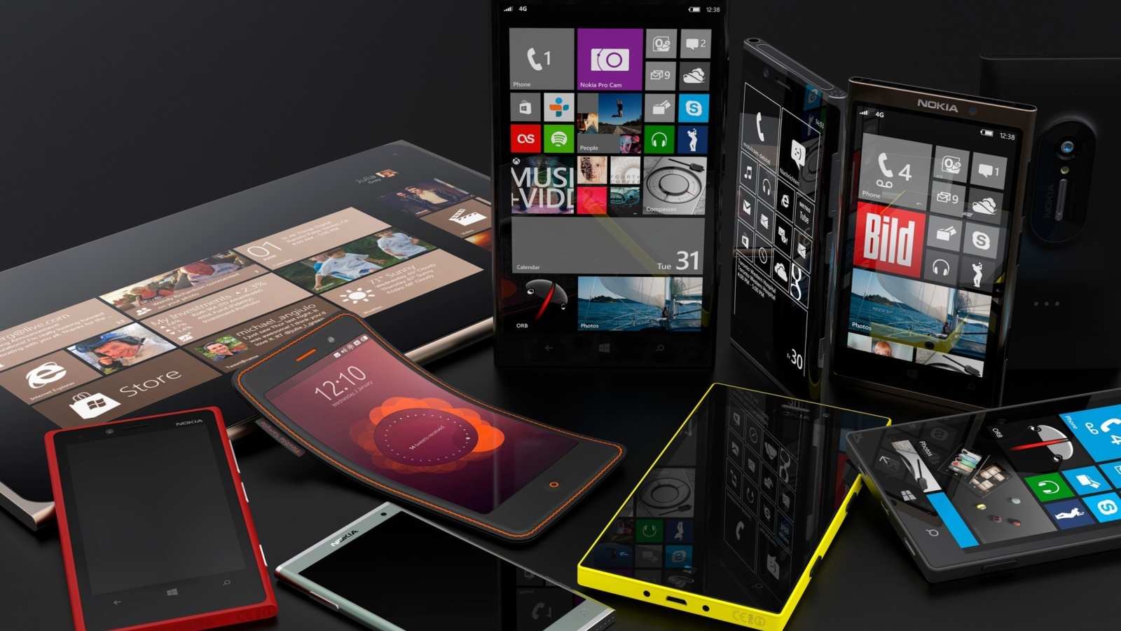 Обои Windows Phones 1600x900