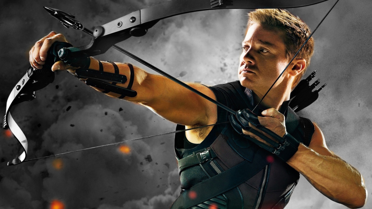 Обои Hawkeye - The Avengers 2012 1280x720