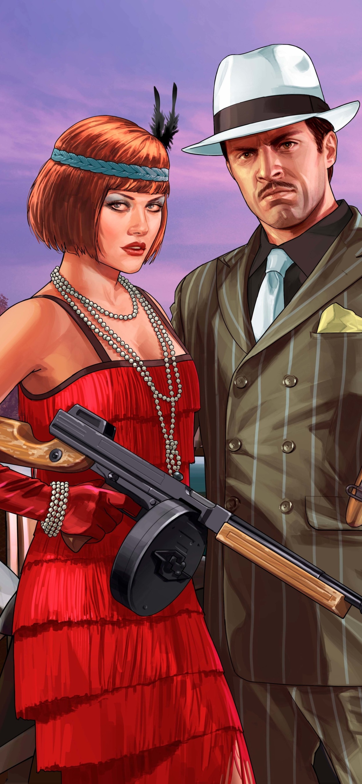 Grand Theft Auto V Metropolis wallpaper 1170x2532