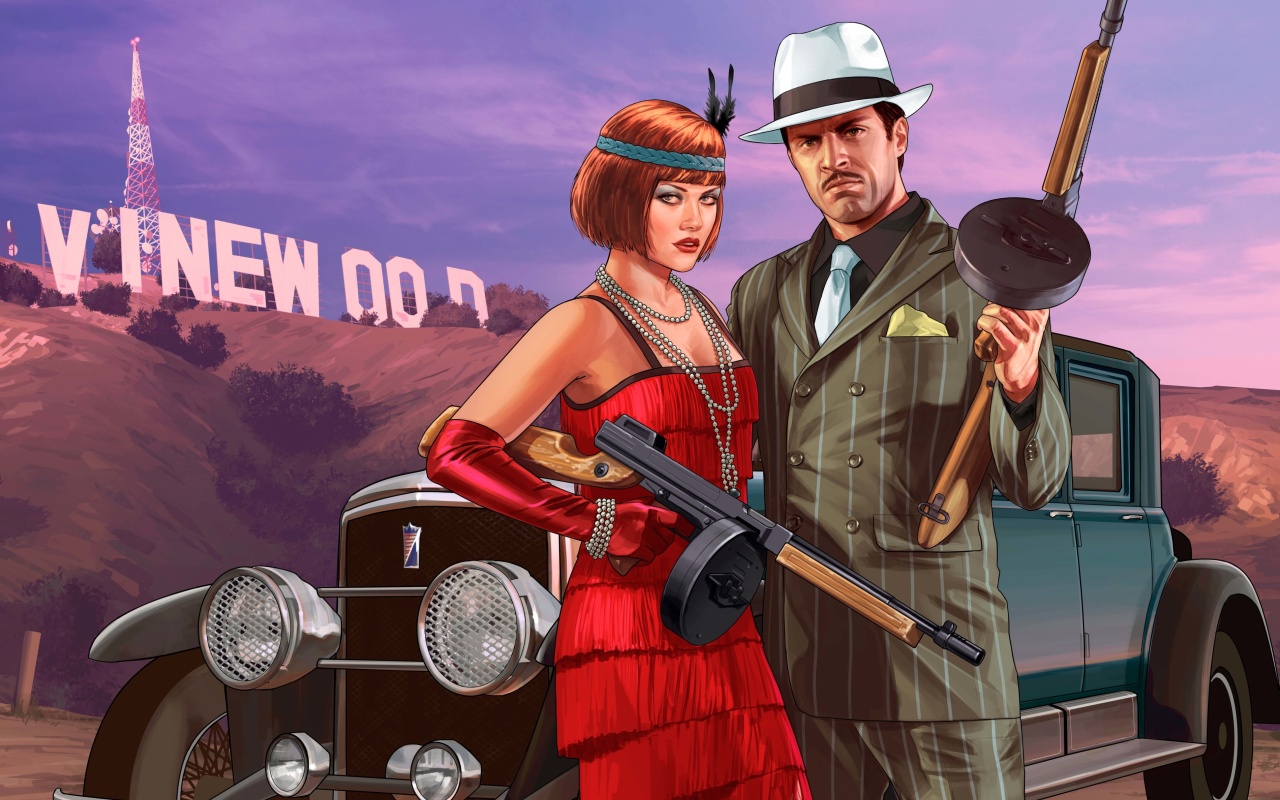 Grand Theft Auto V Metropolis wallpaper 1280x800