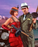 Fondo de pantalla Grand Theft Auto V Metropolis 128x160