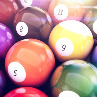 Billiards Balls - Fondos de pantalla gratis para Samsung B159 Hero Plus