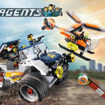 Fondo de pantalla Lego Agents 208x208