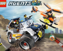 Fondo de pantalla Lego Agents 220x176