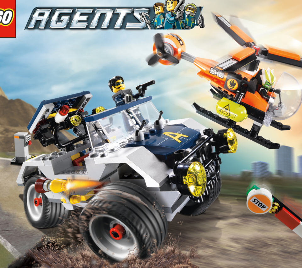 Обои Lego Agents 960x854